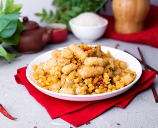 Кальмары с кукурузой (400г)