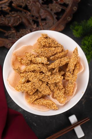 Рыбные палочки с кунжутными семечками (250г)