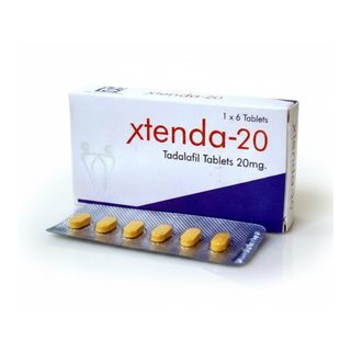 Xtenda Tadalafil 20Mg Tablets, 6 Count