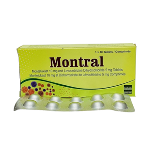 Montral Tablets, 10Mg/5Mg, 10 Count