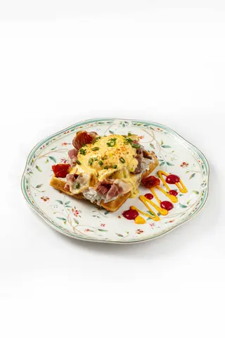 Рисовая вафля с говяжим беконом (350г)