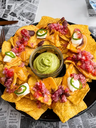 Easy nachos