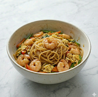 33 Ebi yaki soba