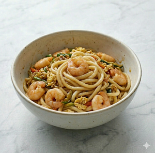 32 Ebi yaki udon