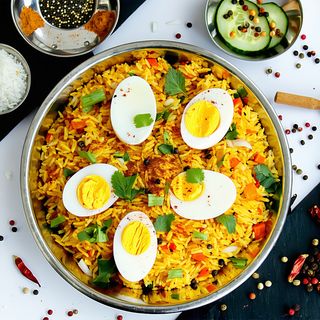 Egg biryani