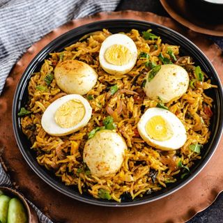 Egg biryani/Biryani alle Uova