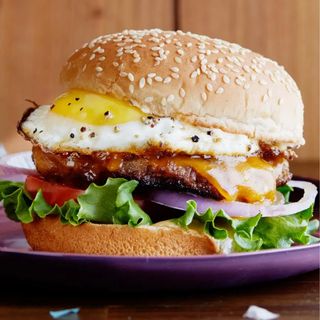 Egg burger