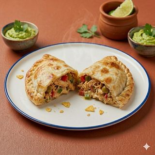Empanada ripiena di pollo