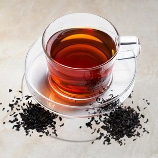 Black tea hot