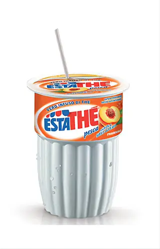 Estathè alla pesca in brick