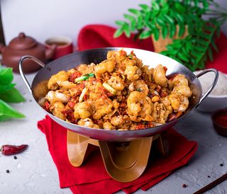 Осминог на огне (460г)