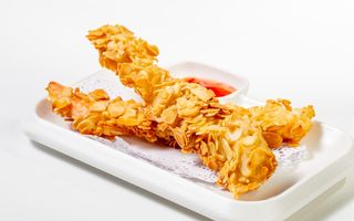 F16. Mandorle tempura