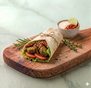 Falafel wrap