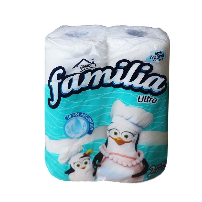 Familia 2 Ply Kitchen Towel -1 Roll