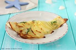 Filetto pesce in crosta di patate