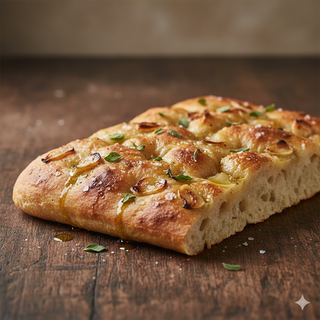 Focaccia aglio 1 pasta