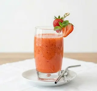 Jus Fraise Et Orange