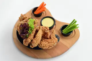 Fried Crispy Chicken Wings