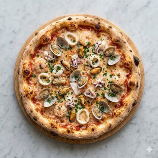 Pizza ai frutti di mare
