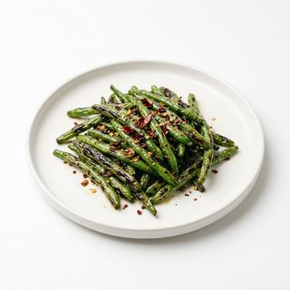 Fagiolini saltati a secco piccanti