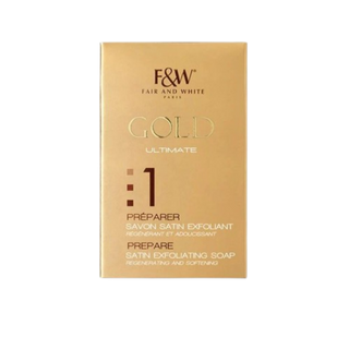 Fair & White Gold Exfoliating Argan Soap