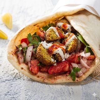 Falafel piadina