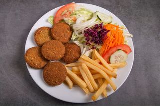 Prato de Falafel