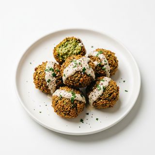 Falafel al piatto