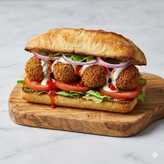 Falafel panino