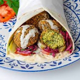 Falafel wrap