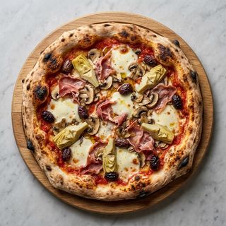 Fantasia del pizzaiolo con mozzarella di bufala