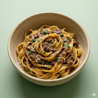 Fettuccine al cinghiale