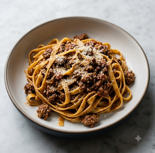 Fettuccine alla bolognese