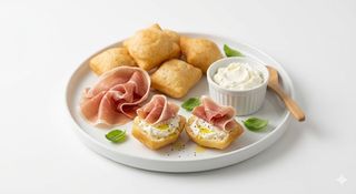 Ficattole crudo & stracchino