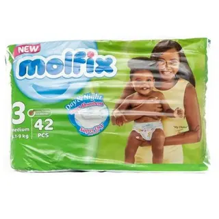 Molfix Baby Diapers High Count Nº3 Medium 42 Pieces