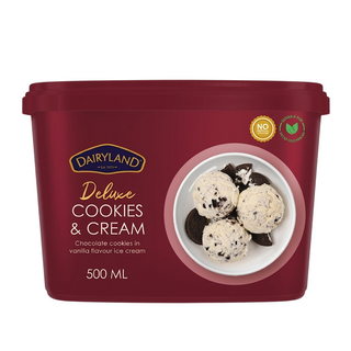 Dairyland Deluxe Cookies and Cream 500ML