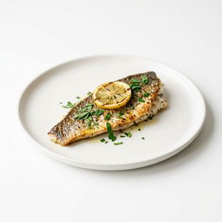 Filetto di branzino al forno