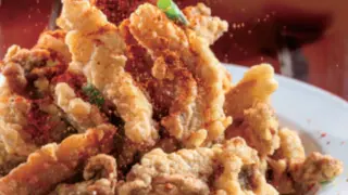 Filetto di maiale fritto con cumino