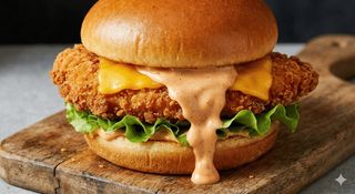 Fillet filler burger