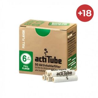 Filtros Actitube 6mm 50 uds