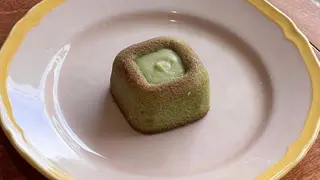 Financier matcha