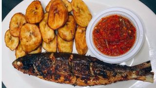 Fish and plantaino