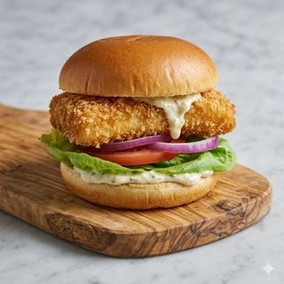 Fish burger