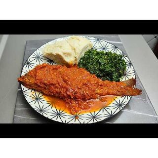 Fish ugali