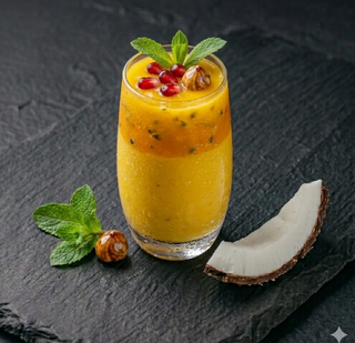 Flute mango e passion fruit