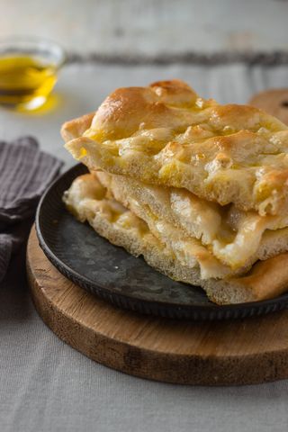 Focaccia calda