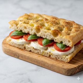 Focaccia caprese
