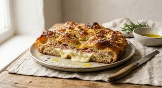 Focaccia tibi ricco cotto