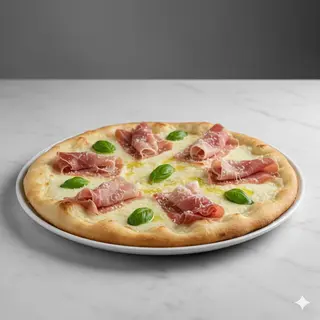 Focaccia al crudo