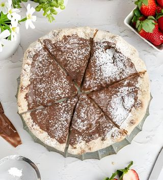Focaccia con Nutella